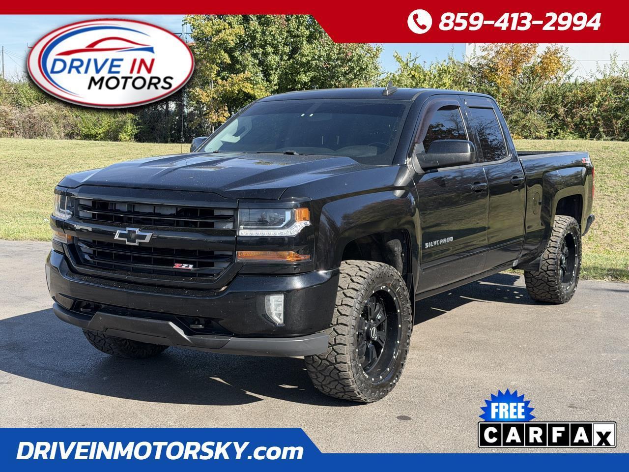 Chevrolet Silverado 1500 4WD Double Cab 143.5" LT w/2LT 2016