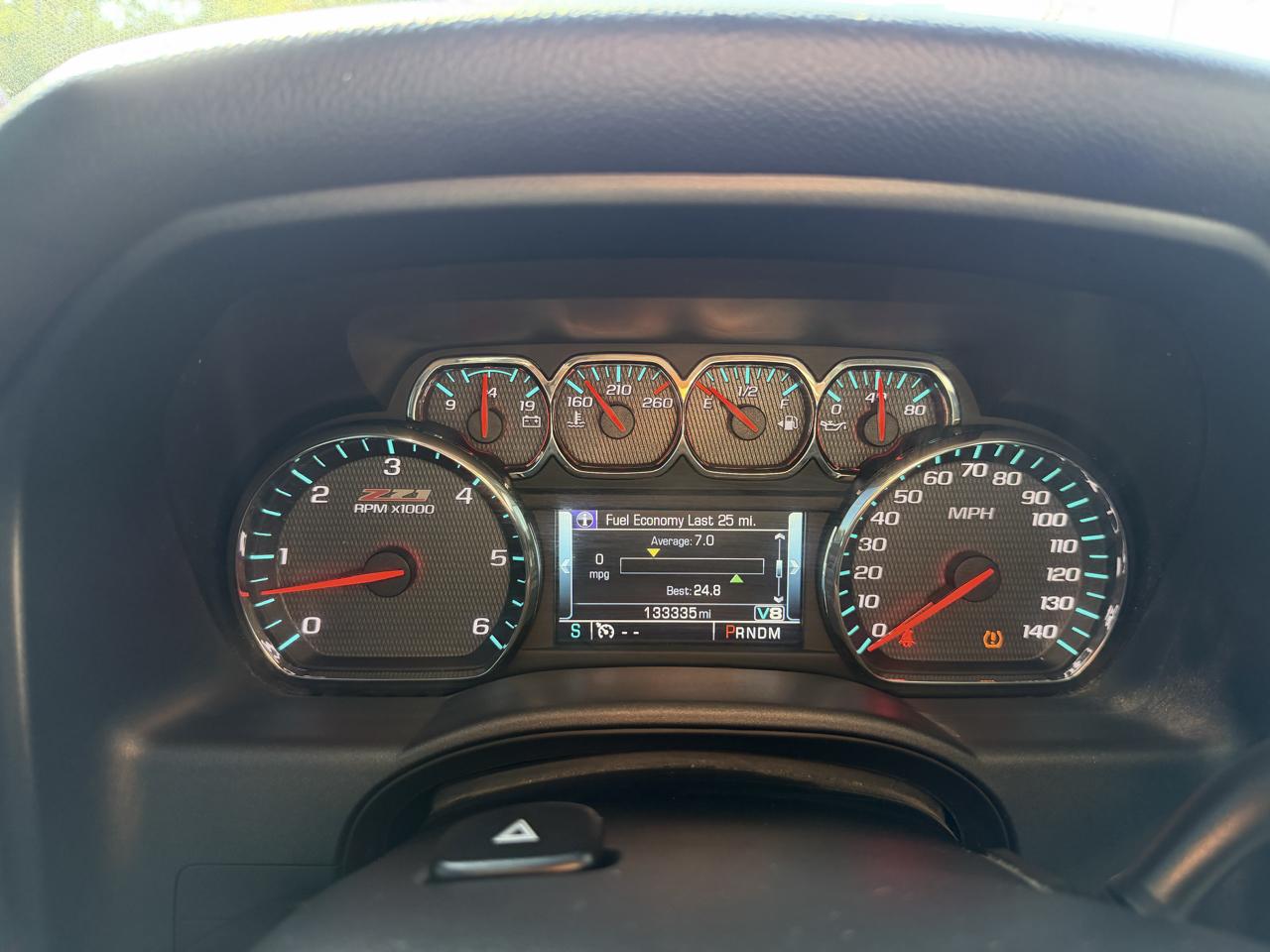 Chevrolet Silverado 1500 4WD Double Cab 143.5" LT w/2LT 2016