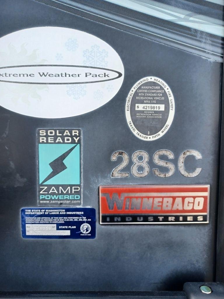 Winnebago of Indiana Unknown  2017