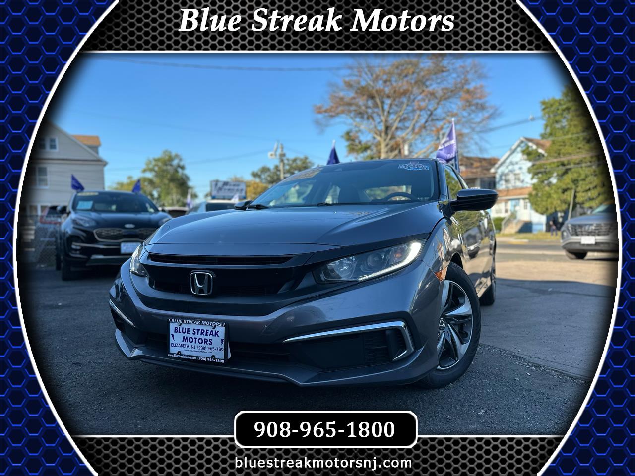 2020 Honda Civic LX Honda Sensing Sedan CVT