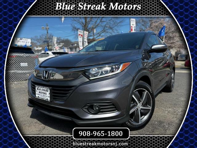 Gray 2021 Honda HR-V EX-L AWD SUV / Crossover All-Wheel Drive Continuously Variable Transmission