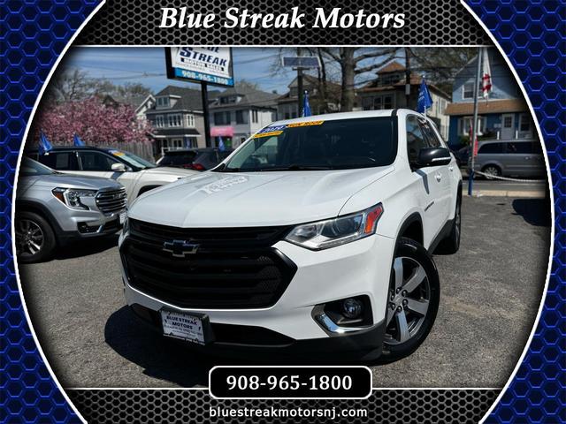 White 2019 Chevrolet Traverse LT Leather AWD SUV / Crossover Four-Wheel Drive Automatic