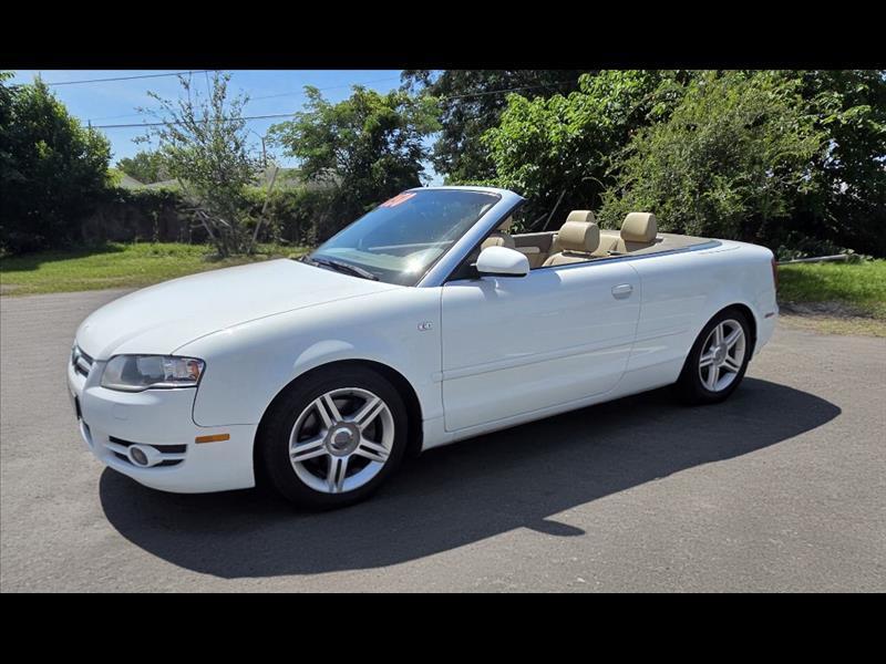 2007 Audi A4 2.0T Cabriolet with Multitronic