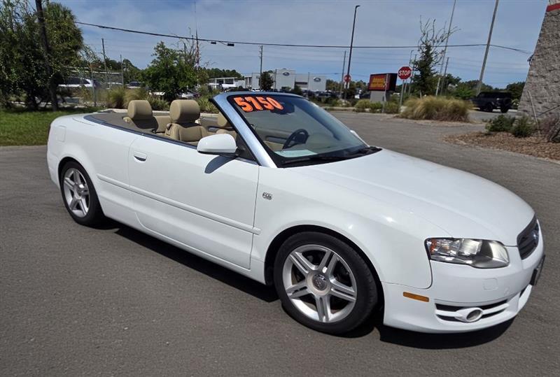 Audi A4 2.0T Cabriolet with Multitronic 2007