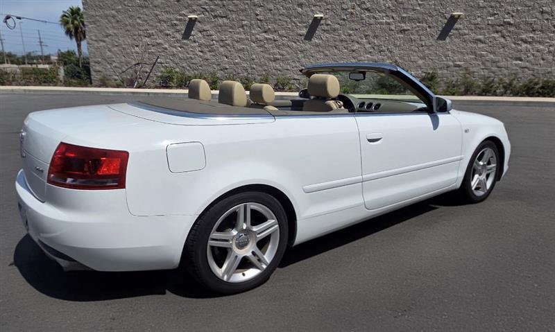 Audi A4 2.0T Cabriolet with Multitronic 2007