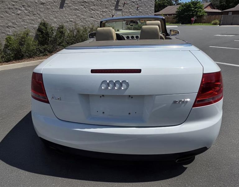 Audi A4 2.0T Cabriolet with Multitronic 2007