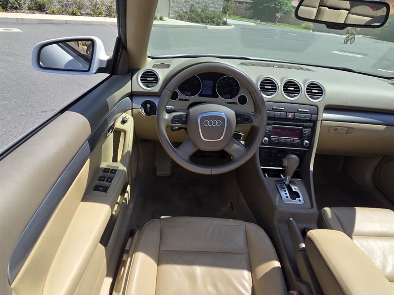 Audi A4 2.0T Cabriolet with Multitronic 2007