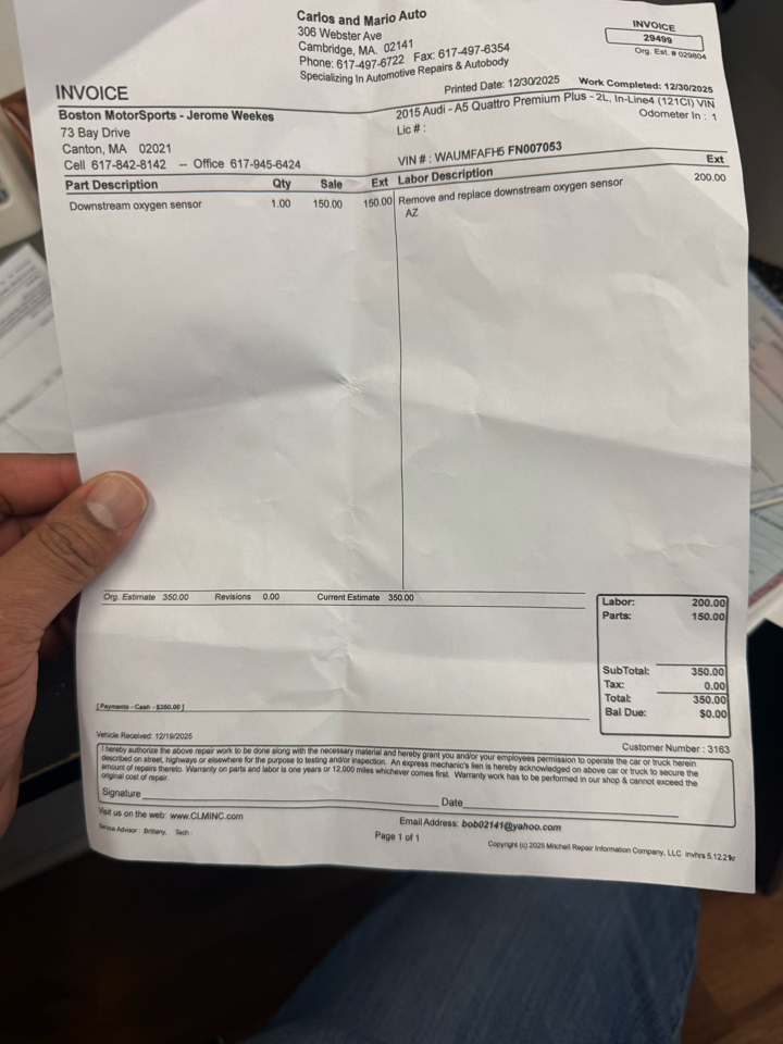 Audi A5 2.0T Premium Plus Cabriolet quattro 2015