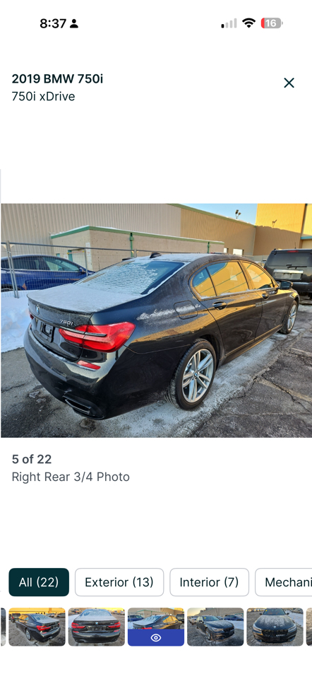 BMW 7-Series 750i xDrive 2019