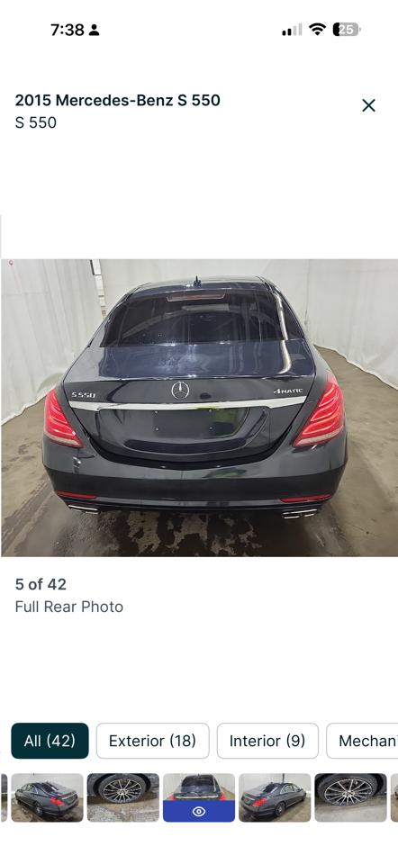 Mercedes-Benz S-Class S550 4MATIC 2015