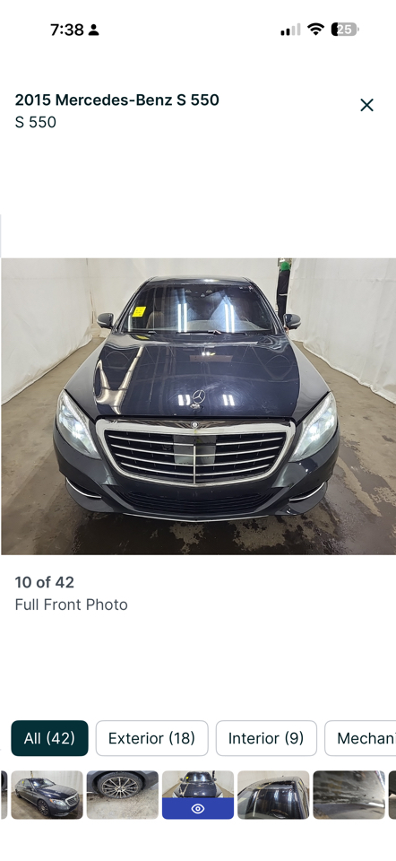 Mercedes-Benz S-Class S550 4MATIC 2015