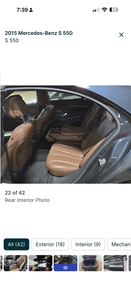 Mercedes-Benz S-Class S550 4MATIC 2015