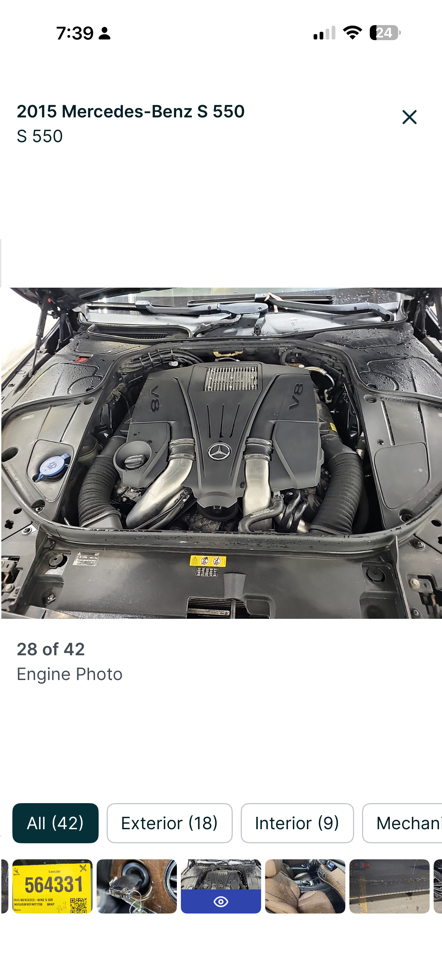 Mercedes-Benz S-Class S550 4MATIC 2015