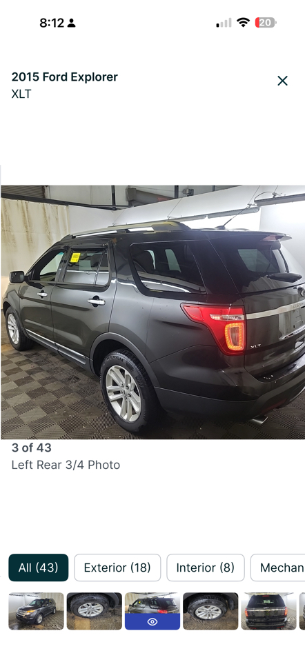 Ford Explorer XLT 4WD 2015