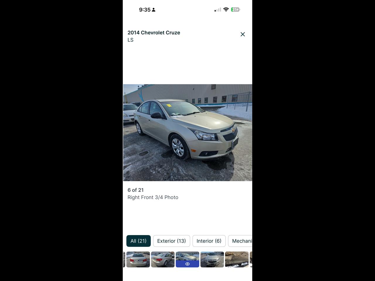 2014 Chevrolet Cruze LS