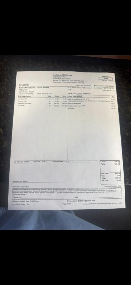 Volvo XC90 T6 Momentum AWD 2019