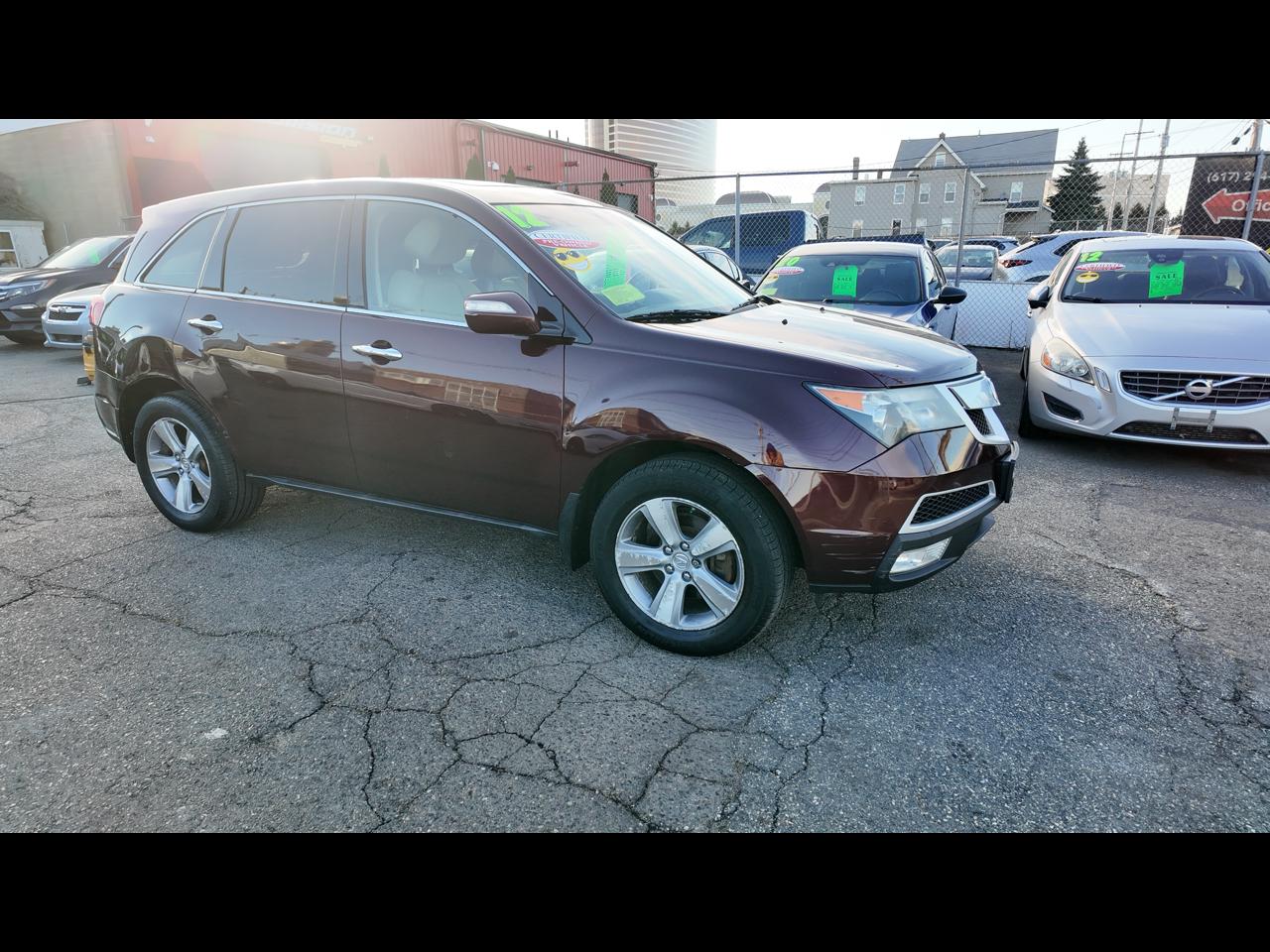 2012 Acura MDX 6-Spd AT w/Tech Package