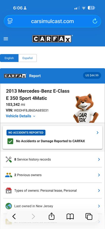 Mercedes-Benz E-Class E350 4MATIC Sedan 2013