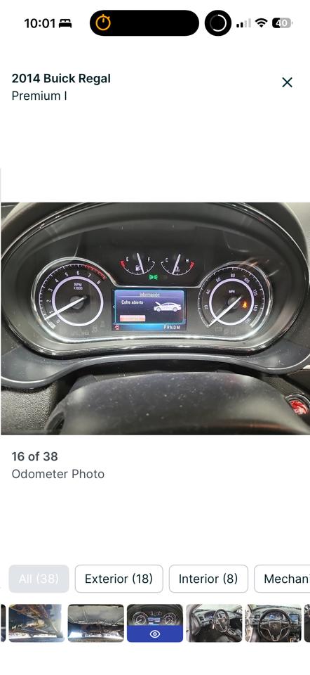 Buick Regal Premium 1 2014