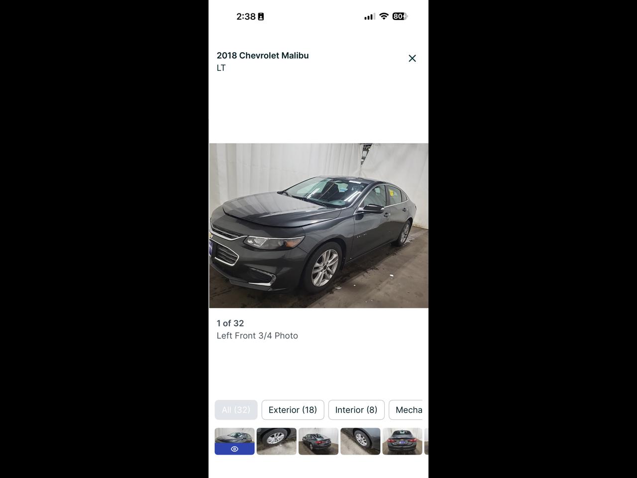 Chevrolet Malibu LT 2018