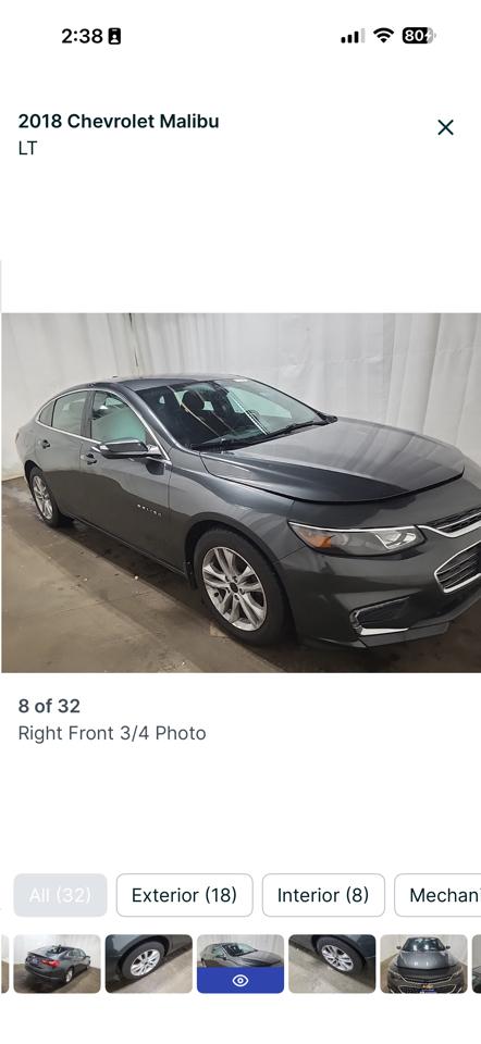 Chevrolet Malibu LT 2018