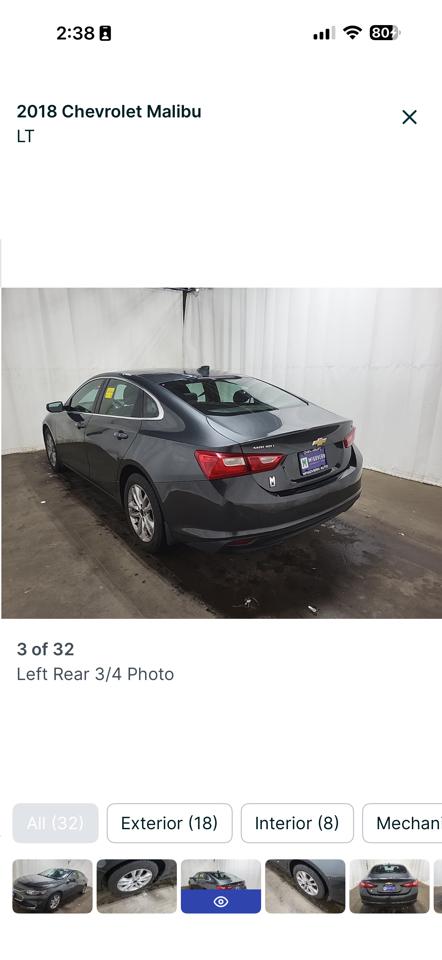 Chevrolet Malibu LT 2018