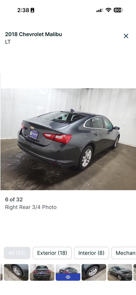 Chevrolet Malibu LT 2018