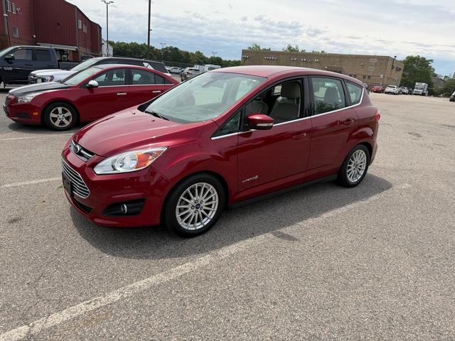 Red 2013 Ford C-Max Hybrid Wagon Front-Wheel Drive