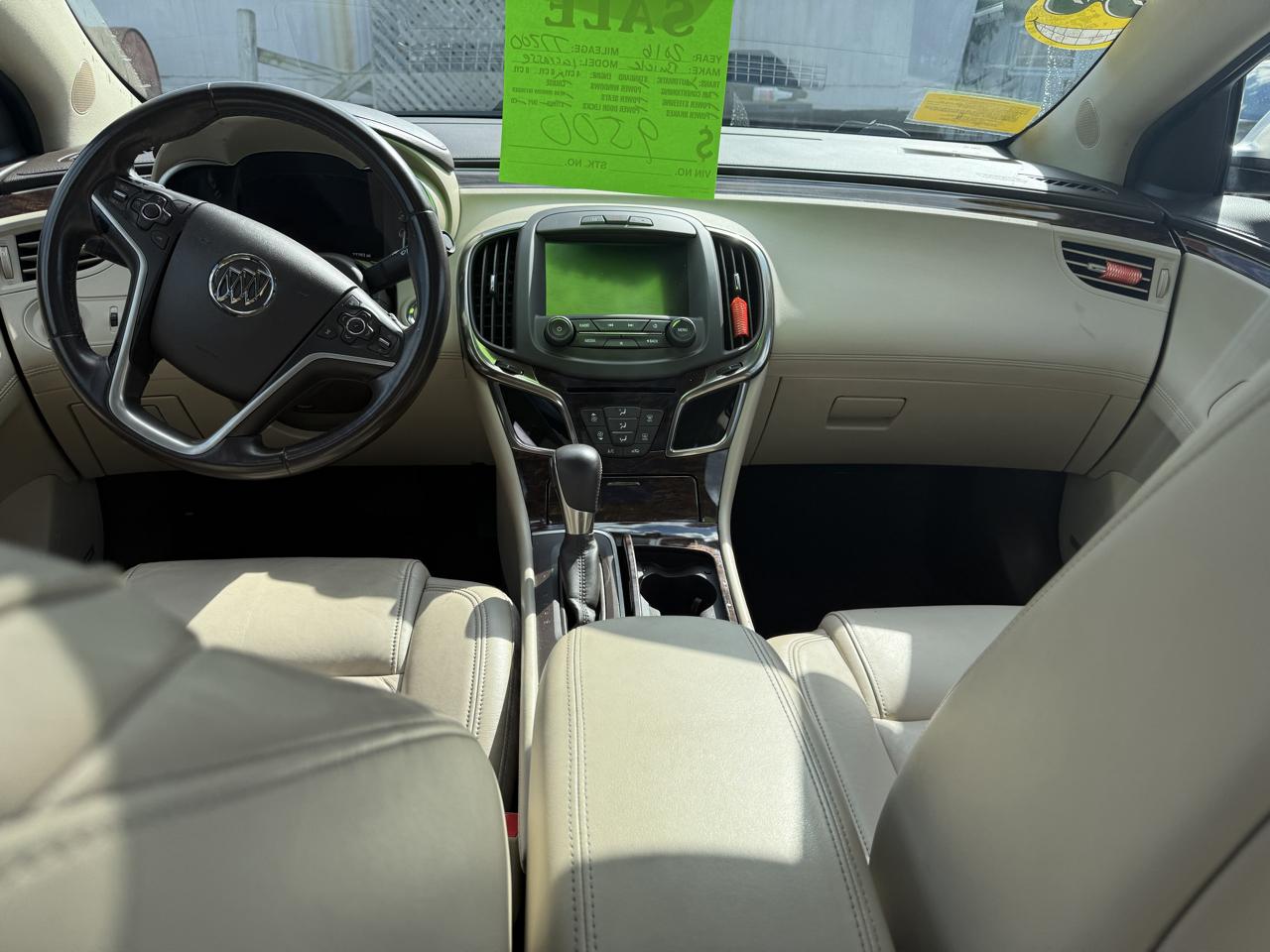 Buick LaCrosse Leather Package AWD 2016
