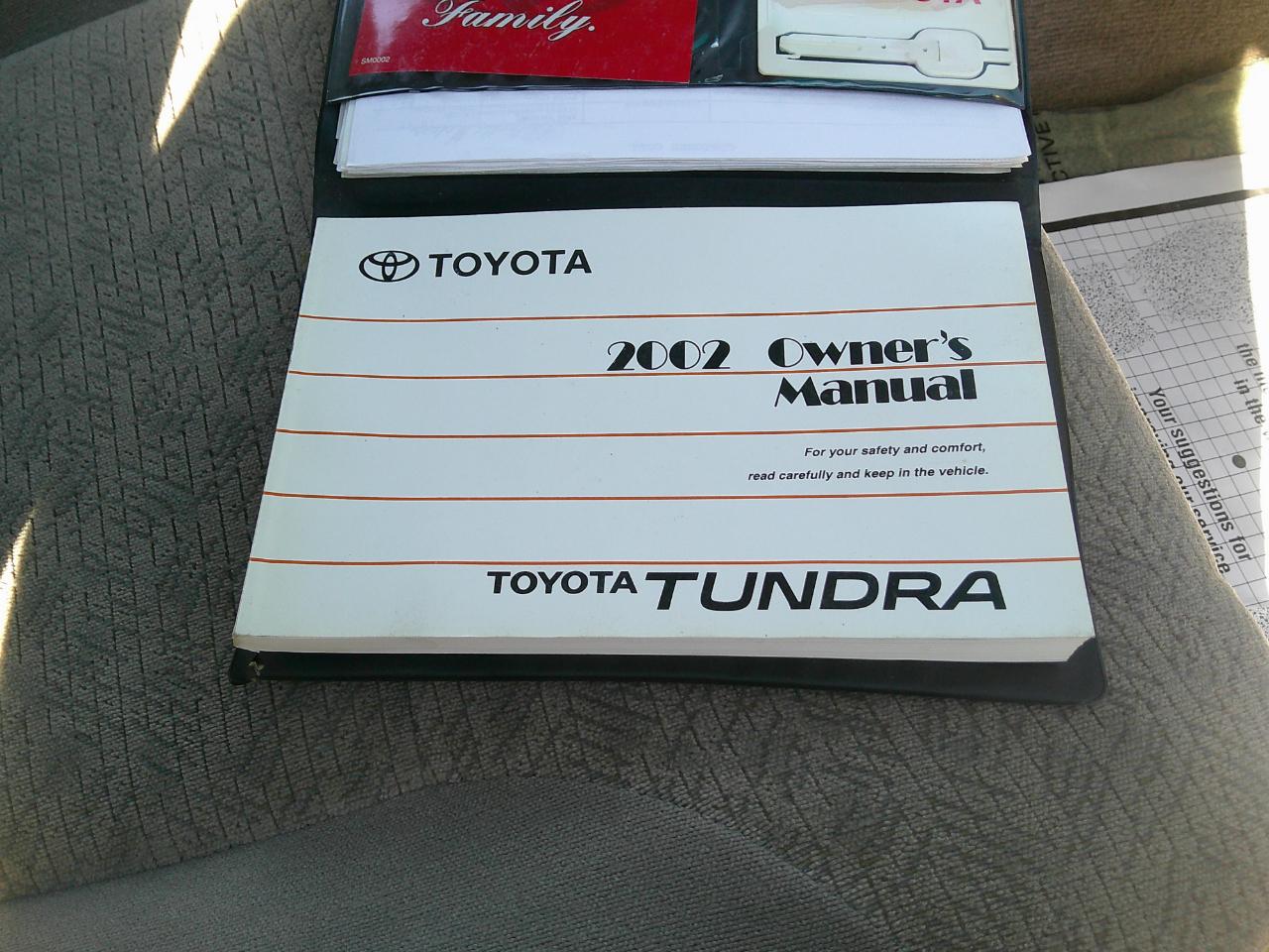 Toyota Tundra Access Cab V8 Auto Ltd 4WD (Natl) 2002