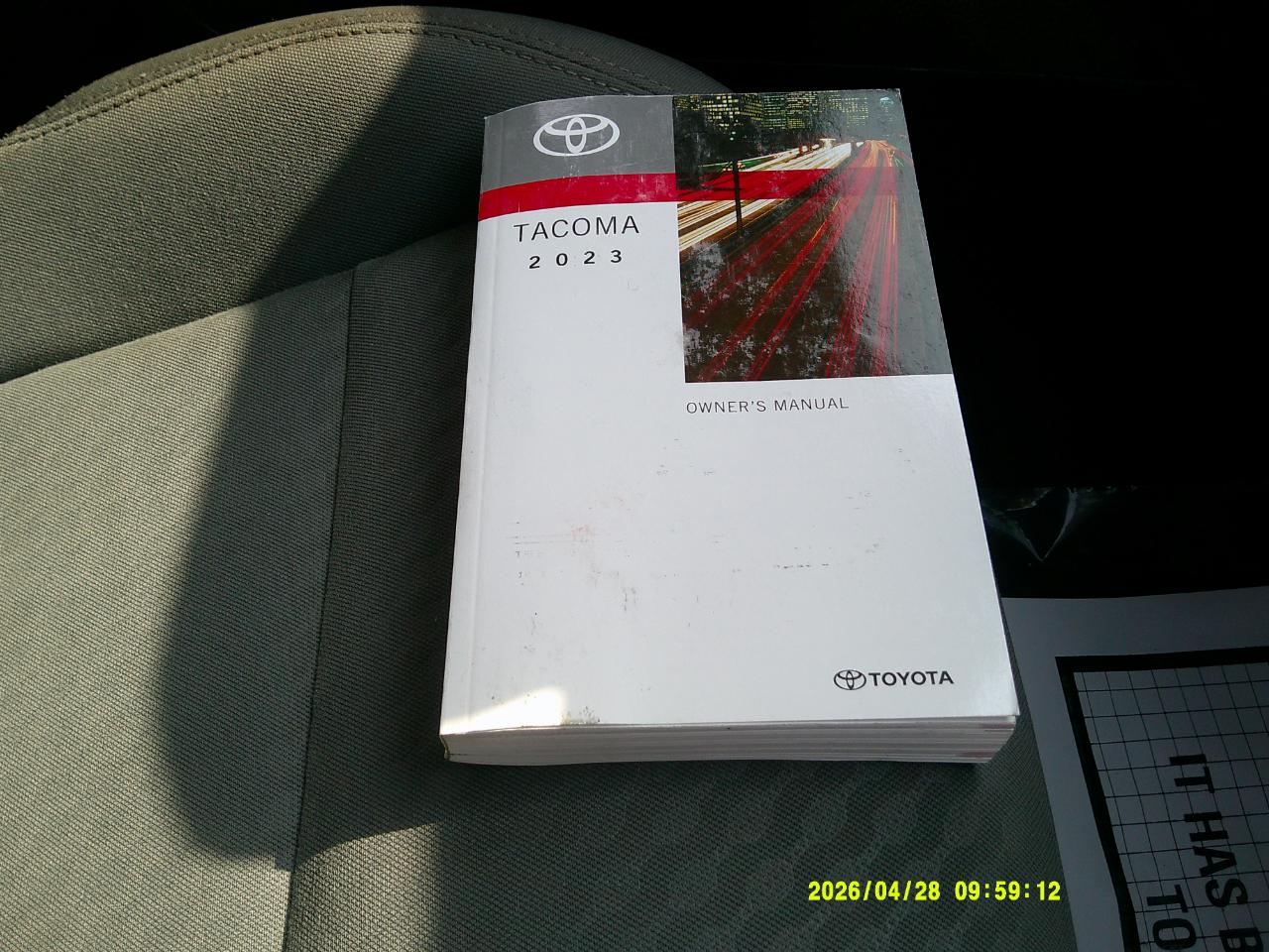 Toyota Tacoma 4WD  2023