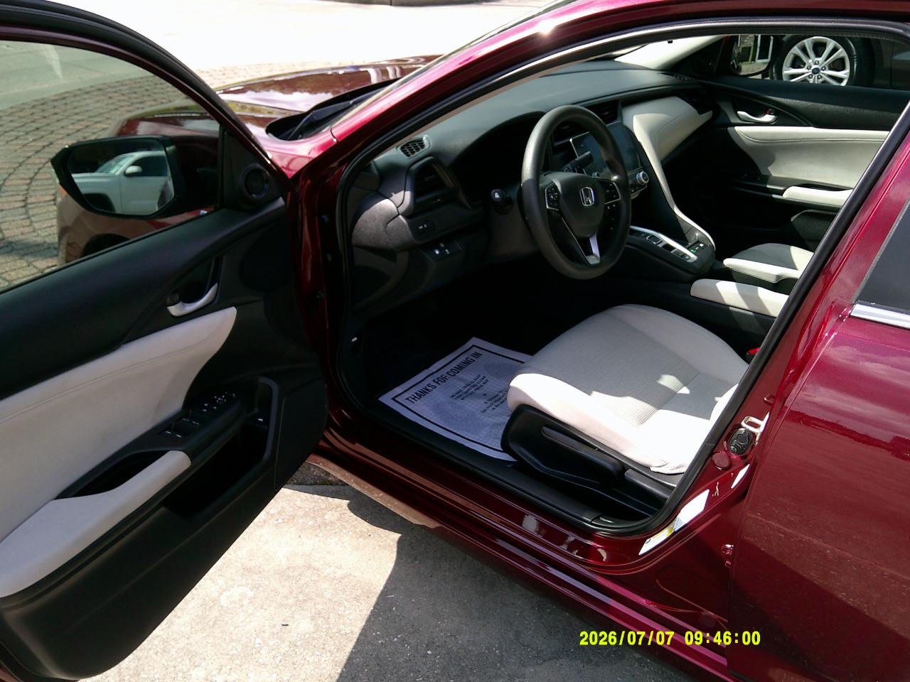 Honda Insight EX CVT 2019