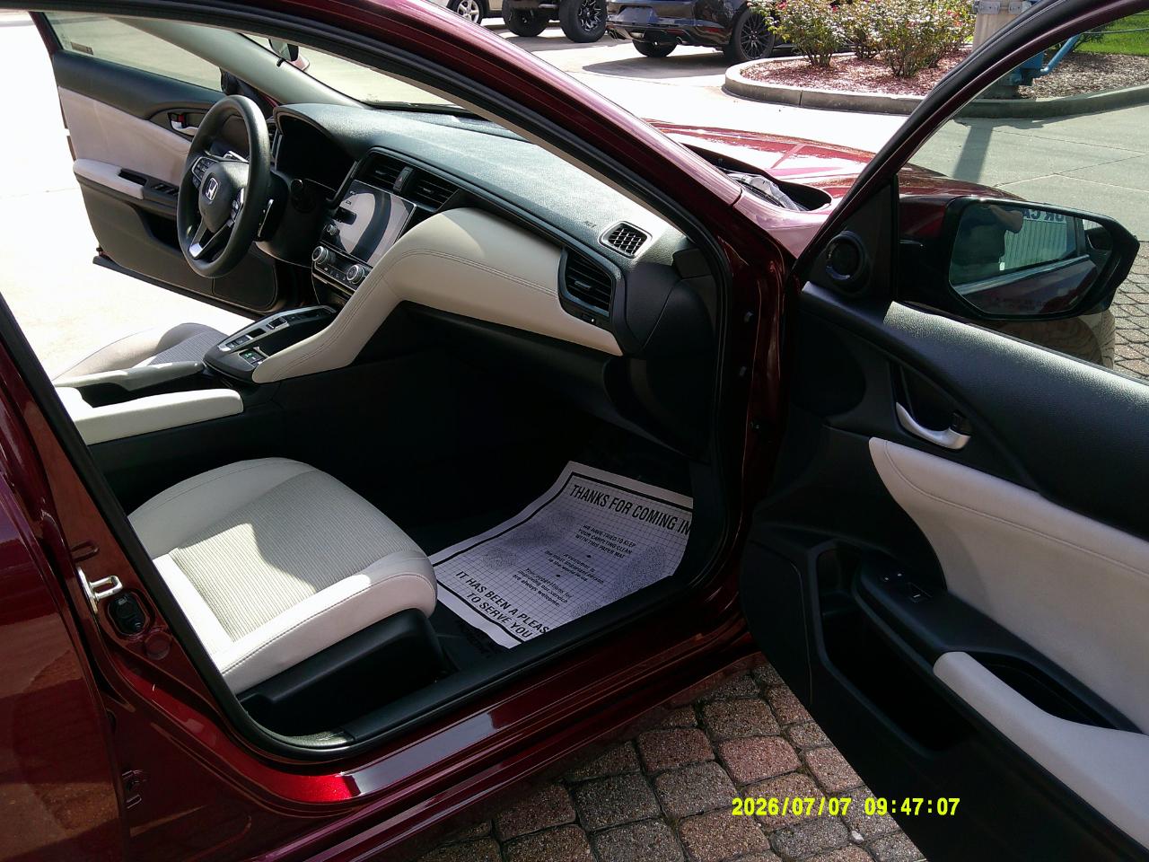 Honda Insight EX CVT 2019