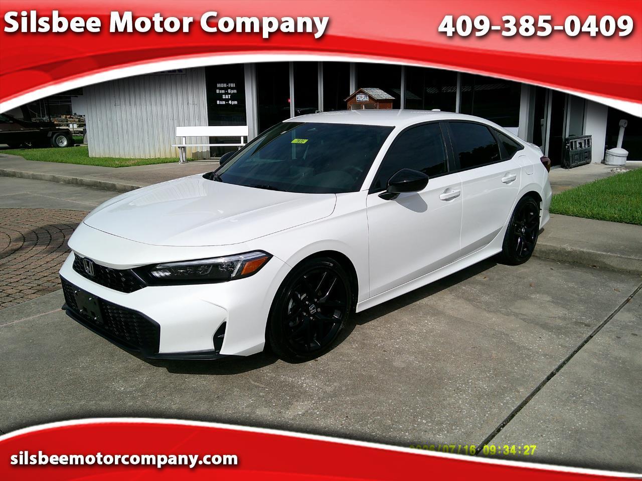 2026 Honda Civic Sedan Sport CVT