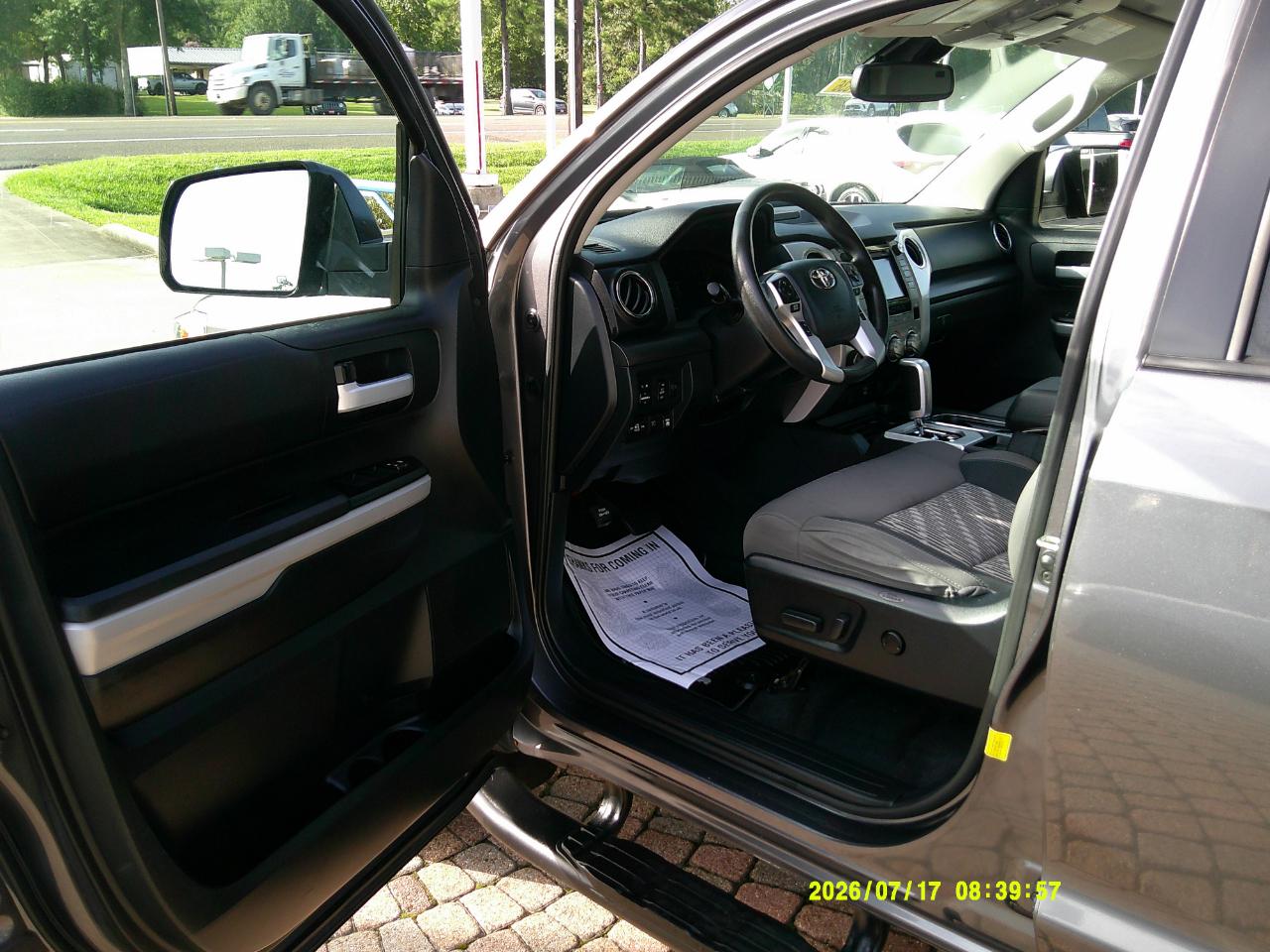Toyota Tundra 4WD SR5 CrewMax 5.5' Bed 5.7L (Natl) 2019