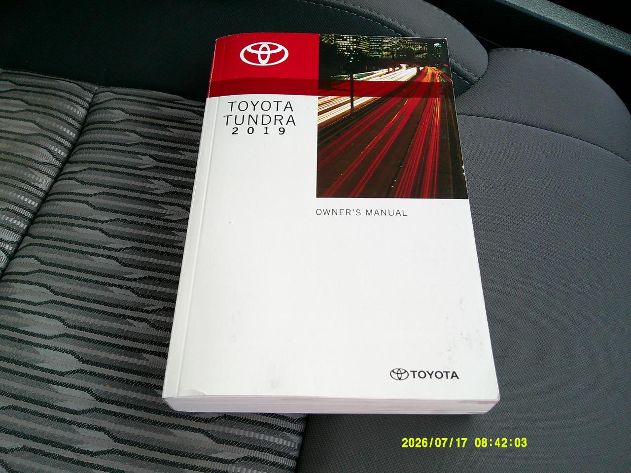 Toyota Tundra 4WD SR5 CrewMax 5.5' Bed 5.7L (Natl) 2019