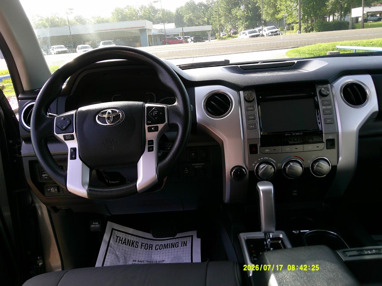 Toyota Tundra 4WD SR5 CrewMax 5.5' Bed 5.7L (Natl) 2019