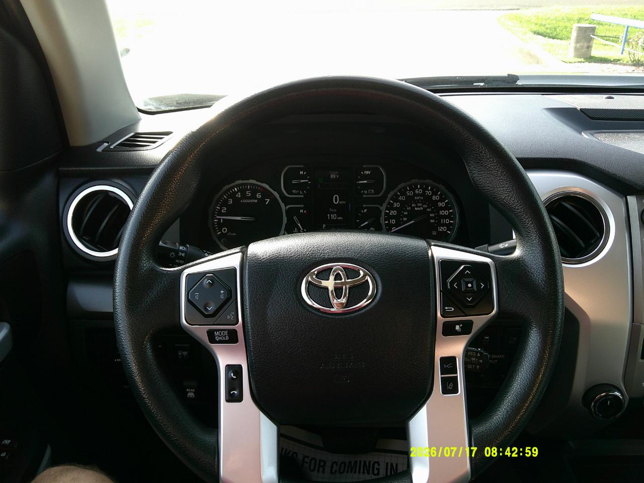 Toyota Tundra 4WD SR5 CrewMax 5.5' Bed 5.7L (Natl) 2019
