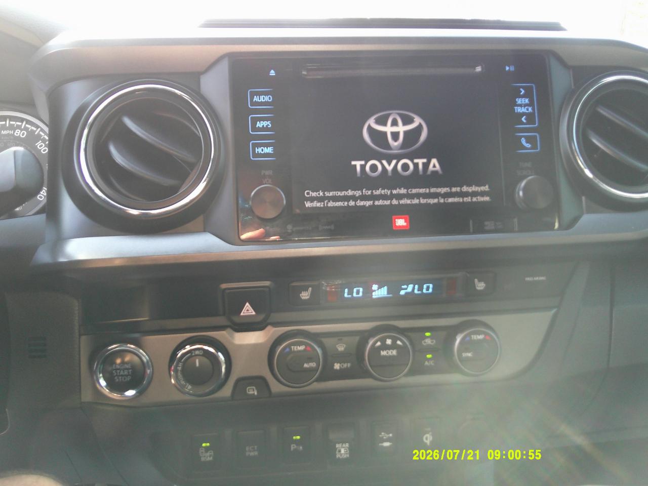 Toyota Tacoma 4WD TRD Pro Double Cab 5' Bed V6 AT (Natl) 2019