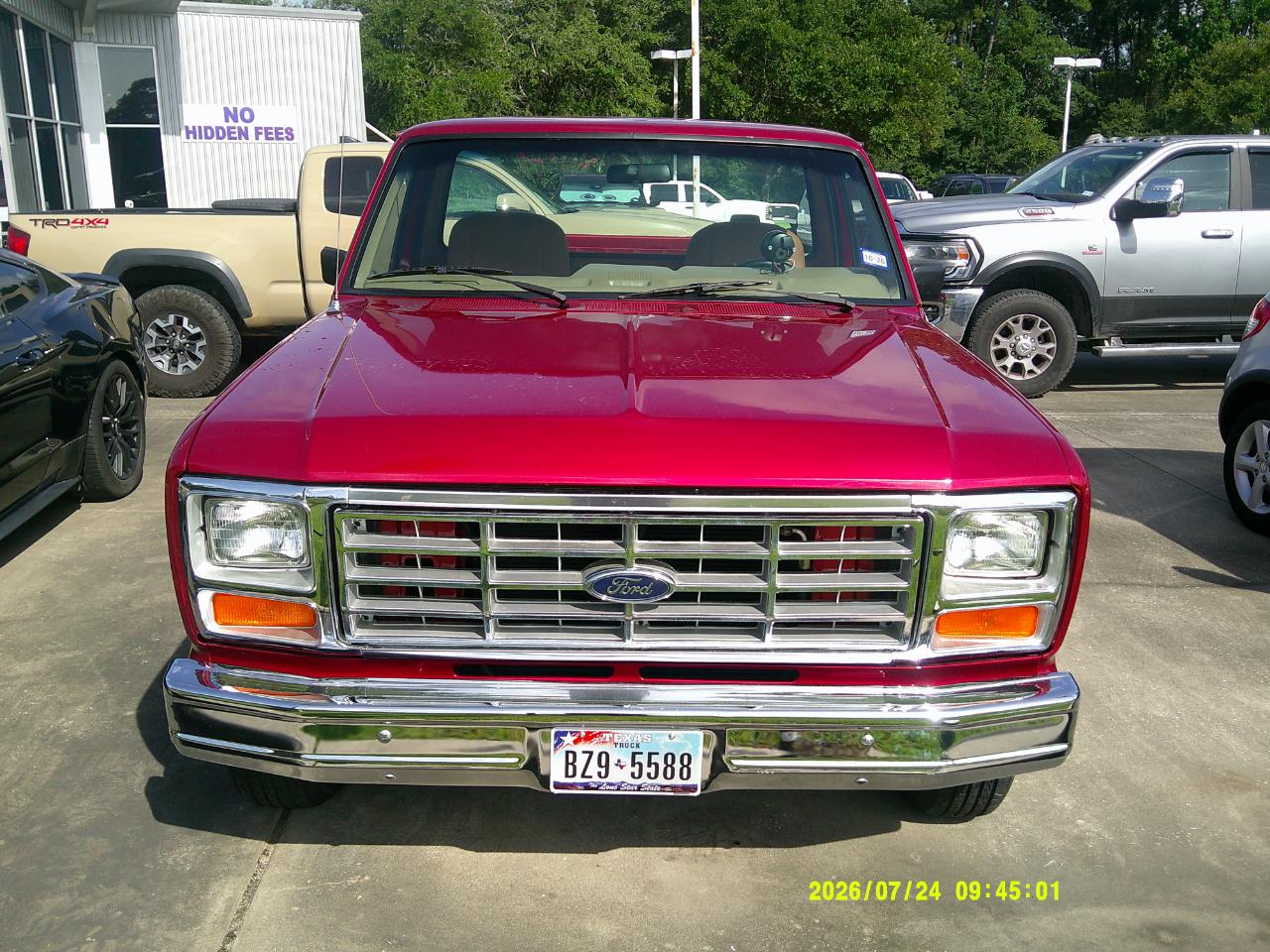 Ford F-Series Pickup 2WD F-100 Reg Cab 1981
