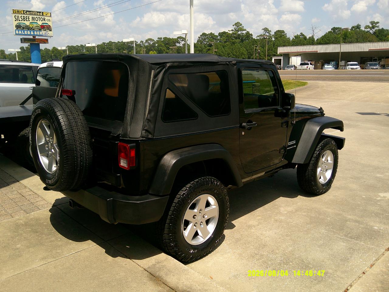 Jeep Wrangler 4WD 2dr Sport 2012