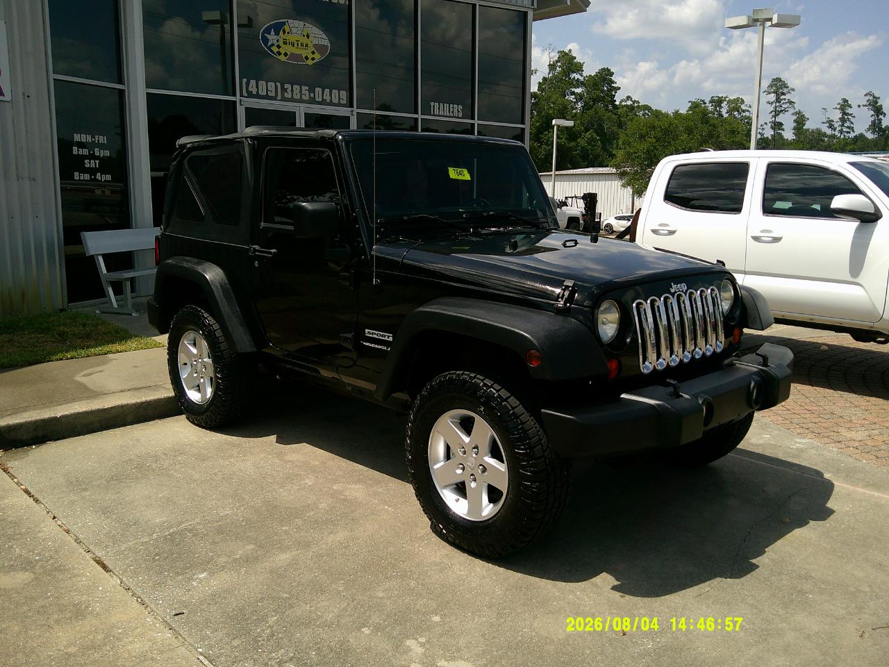 Jeep Wrangler 4WD 2dr Sport 2012