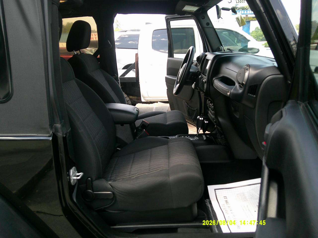 Jeep Wrangler 4WD 2dr Sport 2012