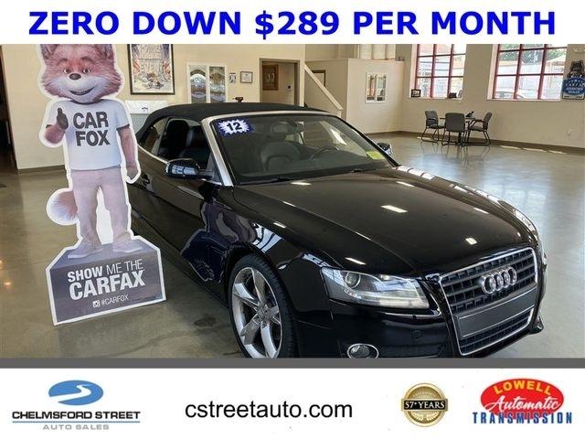 2012 Audi A5 Cabriolet 2.0T quattro Tiptronic