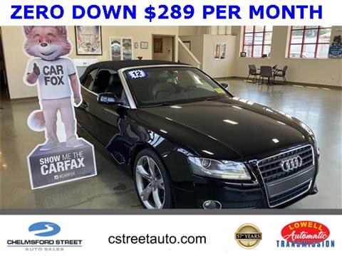 2012 Audi A5 Cabriolet 2.0T quattro Tiptronic