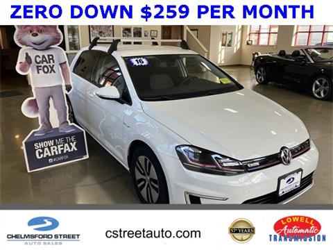 2016 Volkswagen e-Golf SE