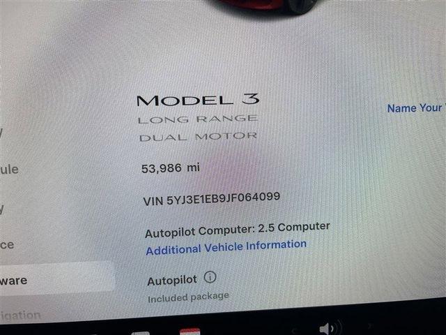 Tesla Model 3 Long Range 2018
