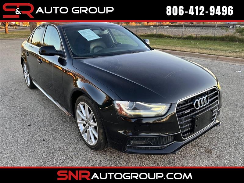 2015 Audi A4 2.0T Sedan quattro Tiptronic