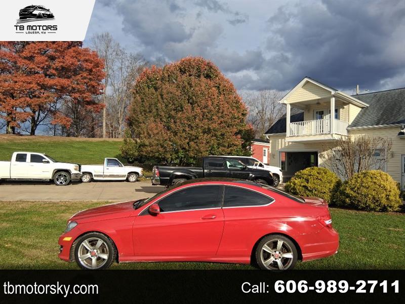 2013 Mercedes-Benz C-Class C250 Coupe