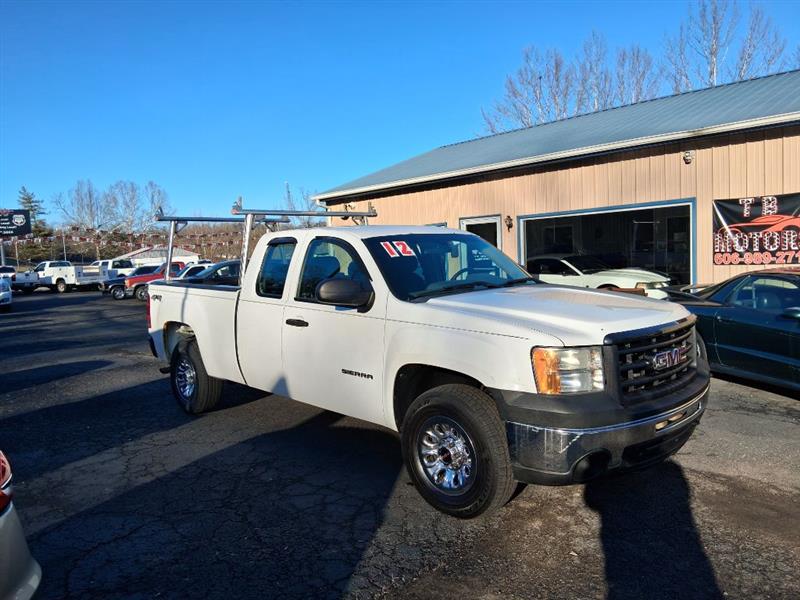 GMC Sierra 1500 Work Truck Ext. Cab 4WD 2012